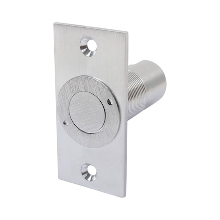 Pamex Dust Proof Strike for Flush Bolts Satin Chrome Finish DD05603SC
